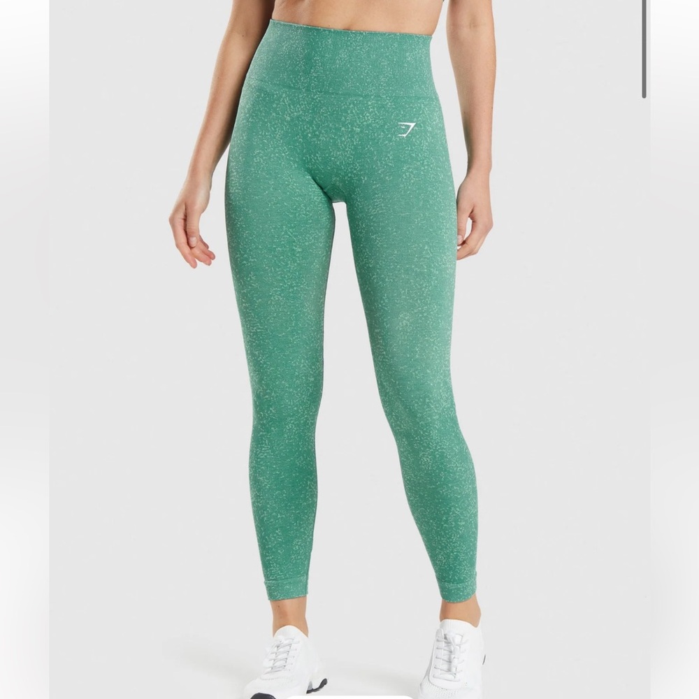 Gymshark adapt fleck seamless legging alpine green size medium sold out